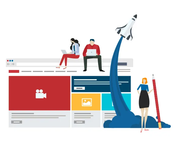 Equipe de desenvolvimento de sites