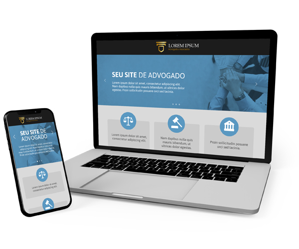 Site para advogados responsivo